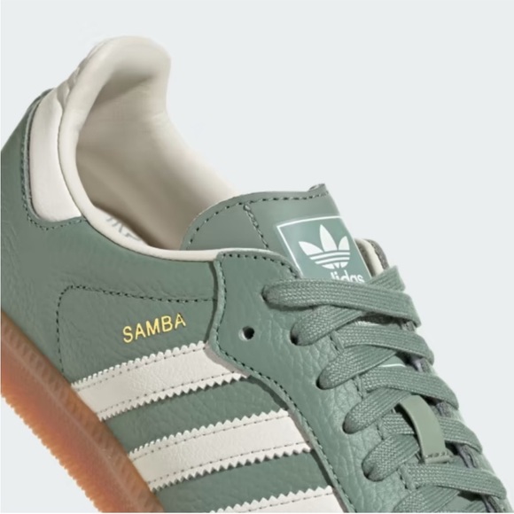 adidas Samba OG Silver Green Gum - Picture 7 of 10